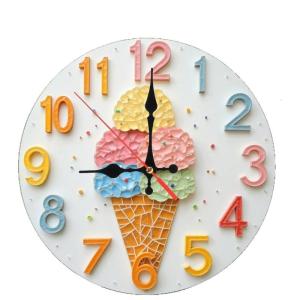 Quiet Movement Acrylic Wall Clock Vibrant Print Easy Installation Operated For Living Room Bedroom Decors