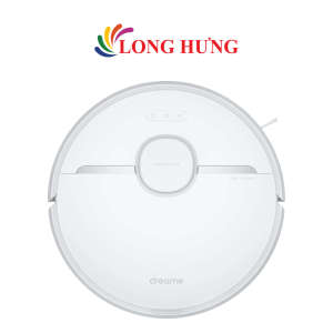 Robot hút bụi Dreame Robotic Vacuum D9 RLS5-WHO - Hàng chính hãng - Diện tích làm sạch lớn 3 phím cứng trên máy 13 cảm biến