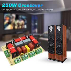 Four-Way Speaker Frequency Divider 250W for Enhanced Sound Clarity and Balanced Audio Output