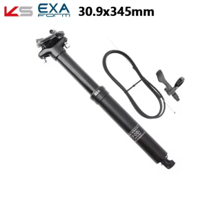 KS EXA Wire Control 900i Seat Post Lift Seat Tube 30.9mm 31.6mm Inner Cable 345 395 445 498mm Hydraulic Telescopic Seat Post For MTB