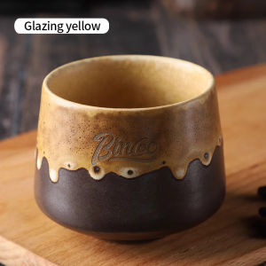 Bincoo Phong Cách Nhật Bản tách trà Lò Chuyển Đổi Gốm cốc Espresso Sứ Kung Fu Teacup Gốm cốc cà phê