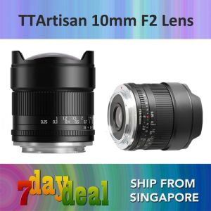 TTArtisan 10mm F2 Lens For Sony E Fujifilm X Nikon Z Canon RF Mount (Black)