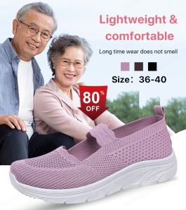 supercomfort Stylish slip-on flyknit shoes for women