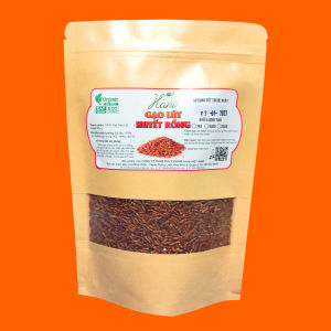 1Kg Gạo Lứt Huyết Rồng Chuẩn Sạch - Tốt sức khỏe Gạo Cho Khách Tiểu Đường Ăn Kiêng - Ngon dễ nấu 🌾 Hani Healthy Food