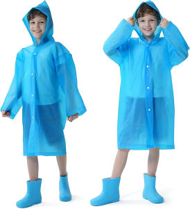 【Buy 1 Take 1】Raincoat For Kids Kapote Rain Coat Makapal For Kids Waterproof Kids Rain Coat For Boy Portable Eva Raincoat Waterproof Reusable Raincoat Outdoor Waterproof Raincoat Free Shipping Cod