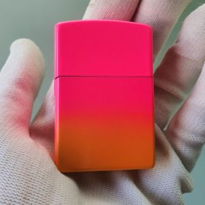 Bật Lửa Zippo Gas Đá Phối Màu Sơn Tĩnh Điện Độc Lạ Sáng Tạo ( Lửa Thường ) Hộp Quẹt Gas Độc Lạ