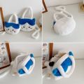 SUHUA Crossbody Bag Anime Chiikawa Bag Cartoon Backpack Plush Hachiware Bag Fashion Cosmetic Bag Kawaii Usagi Shoulder Bag Girls. 