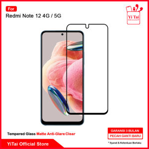 YITAI - Tempered Glass Anti Glare Clear Xiaomi Redmi Note 12 4G 5G