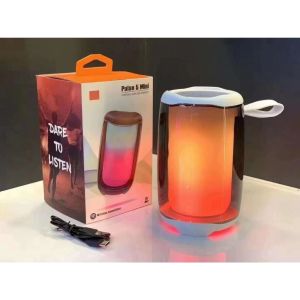 GRB wireless speaker PULSE 5 MINI LED flash light waterproof speaker Outdoor party sound