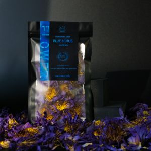 Sen Xanh Ai Cập - Organic Blue Lotus - Nguyên Bản - 250G | Naturals Heal - Hỗ Trợ Tăng Cường Chánh Niệm | Dried Blue Lotus Flower