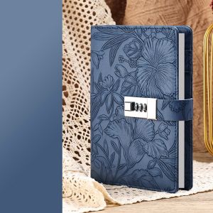 CSQ63 Thickened B6 Notebook 224 Pages Protecting Secrets Diary Book Creative Waterproof Student Notepad Student
