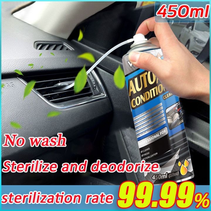 No disassembly and washing car aircon cleaner spray Dualuse for home