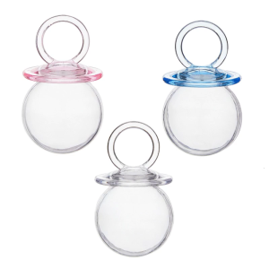 Set of 12 Baby Shower Candy Boxes Pacifier Shape Colorful Present Boxes Box Perfect for Boy and Girl Celebration