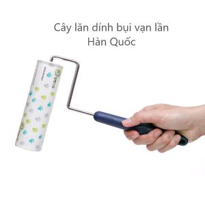 [ Hàng chính hãng ] Cây lăn dính bụi vạn lần Hàn Quốc sản phẩm gồm 01 lô dính bụi 01 gậy nối dài. Made in korea