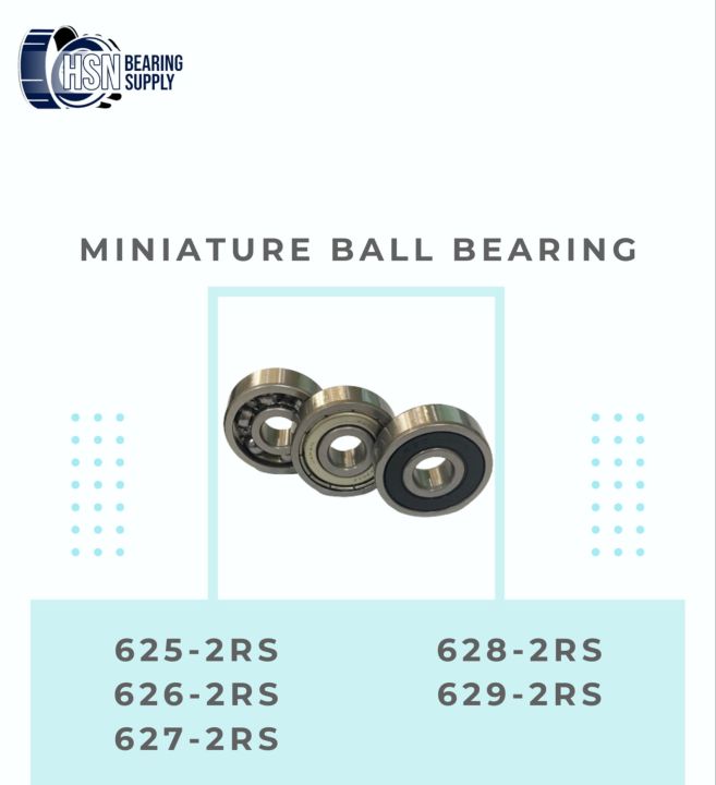 Deep Groove Ball Bearing 629, 629-2Z, 629-2RS, 629 Bearing 9x26x8