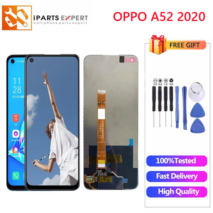 IPARTSEXPERT Original LCD For OPPO A52 2020 LCD Display Touch