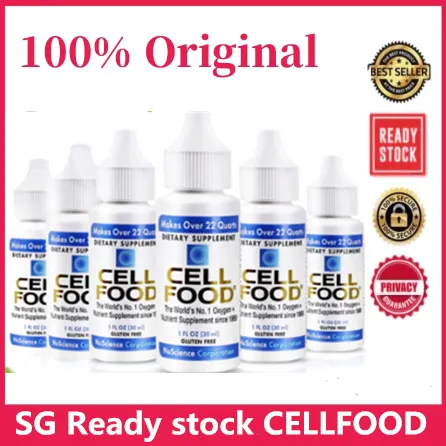 🔥SG Ready stock🔥CELLFOOD Liquid Concentrate 1 oz. (30ml) - Oxygen and