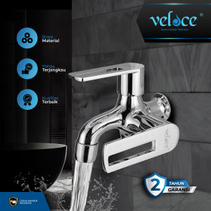 Veloce Kran Air Double | Kran Air 2 Cabang | Kran Double Shower | 2091
