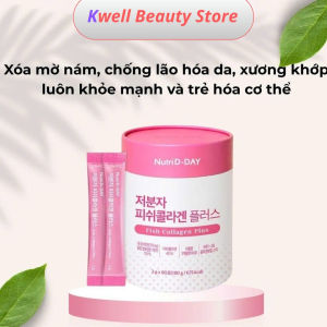 Fish Collagen Plus Nutri D-Day Hỗ Trợ Chống Lão Hóa thủy phân 1000Da 90 gói
