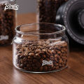 BINCOO Vacuum Coffee Bean Canister Evacuated Food Storage Air Extraction Sealed Jar Container 400/800/1200ML Heat-resistant & Leak-free. 