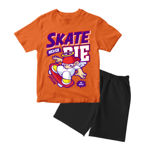 Baju Kaos Setelan Distro Anak Laki Laki Karakter Kartun Chill Hiphop - Hypelane Kids - DTF