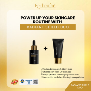Recherche Sunblock + Serum - Radiant Shield Duo
