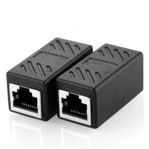 RJ45ปลั๊กเชื่อม CAT6ตัวขยายตัวเชื่อมต่อสาย LAN สายอะแดปเตอร์ทดสอบเครือข่ายหัวแปลงชาร์จไฟสำหรับคอมพิวเตอร์