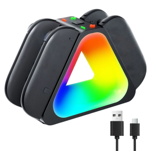 4 in 1 Charging Dock Stand with LED Indicator Light Dock Controller for NS2 Controller