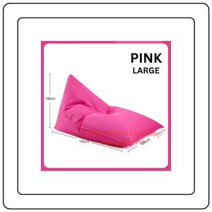 【JJ HOME】Outdoor Pyramid Bean Bag/Waterproof Lazy Sofa for Indoor/Outdoor Triangle Beanbag