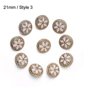 MUMU 10Pcs/Set Clothing Accessories Sewing Button Ornaments Sewing Accessories Shirt Buttons Clothing Buttons work