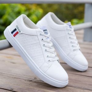 Giày sneaker thể thao nam màu trắng