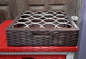 Keranjang Serbaguna Warna-Warni untuk Gelas dan Botol Minum