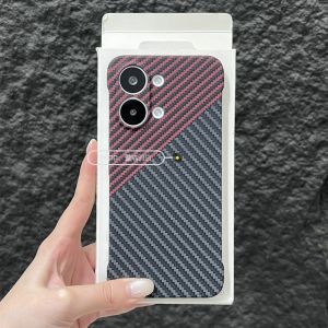Matte Hard Case For Xiaomi Poco X8 Pro Max Case PC Carbon Fiber Texture Pattern Phone Cover For Poco X8 Pro Funda Slim Bumper