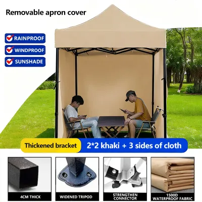 Flashfish Folding Canopy Tent Car tent Retractable Outdoor Foldable Waterproof Sun Protection Canopy