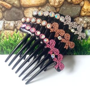 CSL 3Pc Sirkam Rambut Cantik Pramugari Jepit Jepitan Jedai Motif Blink Aksesoris Wanita Fashionable