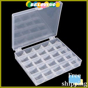 Beloving Flash Sale 25 36 Spools Bobbins Sewing Machine Empty Bobbin Case Organizer Storage Box
