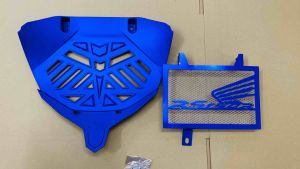Honda RSX150 Engine Cover+Coolant Cover Vietnam Radiotor Cover Alloy CNC Winner X Winner 150 RSX carbon