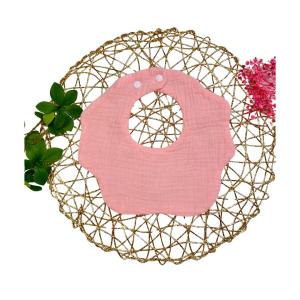 Yếm Tròn Xô Muslin 4 Lớp An Toàn Tiện Lợi Cho Bé Sơ Sinh & Ăn Dặm Thấm Hút Tốt Chất Liệu Mềm Mại yeman dam chong tham