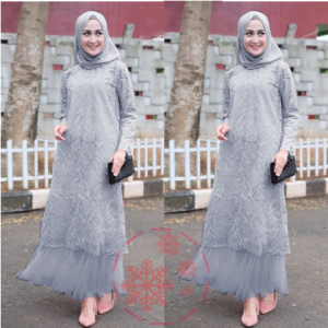 GAMIS BRUKAT ADELIA MAXI GAMIS MUSLIM SYARI GAMIS MODEL BARU MAXI SABINA SIZE S M L XL code AM
