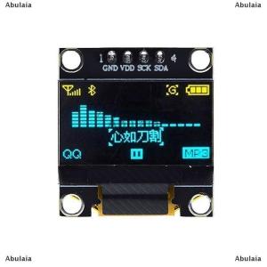 [COD] Abulaia DIY User 0.96 Inch OLED SSD1306 White Blue Yellow 128X64 IIC I2C Serial Display Module 12864 LCD Screen Board