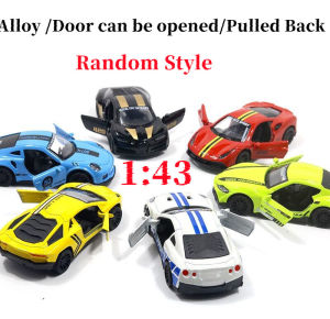Kids Toy Car /6 doors can be opened /light& Music/ Inertia/  Toyota Alphard Luxurious  Car  Model  Toy Cars Police car  Toy  For Boys Baby Gift