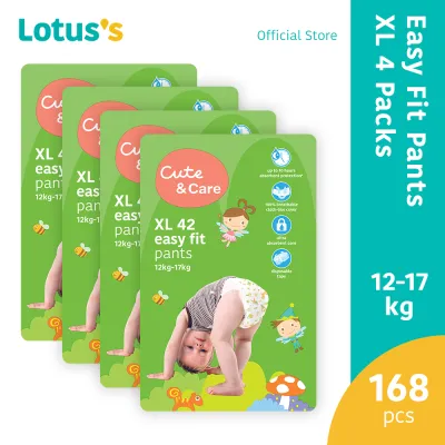 Cute & Care Easy Fit Pants XL (42 Pcs x 4 Packs)(1 Carton)