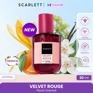 SCARLETT Whitening Extrait De Parfum 30ml | Velvet Rouge & Golden Elixir | Parfum Wanita