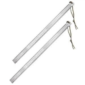 Premium Stainless Steel Ruler With Clear Scale And Rounded Edges Suitable For Teachers And Professional Designers