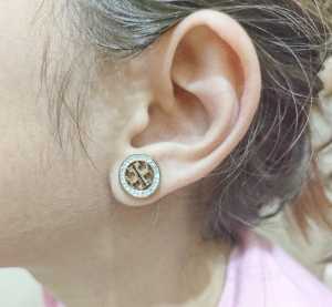 ANTING TUSUK TITANIUM WANITA / PERHIASAN FASHION BAHAN TITANIUM