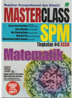 MASTERCLASS SPM MATEMATIK