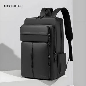 OTOHE Men Backpack Laptop Backpack Business Travel Bag Waterproof Backpack College Fashion Backpack Casual Shoulder Bag Anti Theft Back Pack School Bag Accommodates 15.6inch Notebook