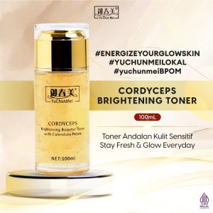 YU CHUN MEI CORDYCEPS Brightening Toner With Calendula Petals 100ml