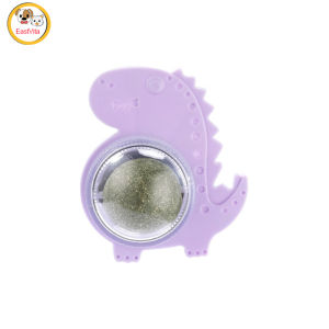 Cat Catnip Ball Rotatable Edible Licking Balls Mint Ball Kitten Teeth Cleaning Toys Pet Health Supply