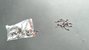 50Pcs Heavy Duty Balls Bearing Swivels with Welded Rings High Strength Stainless Steel Fishing Swivels Snap Swivels Set